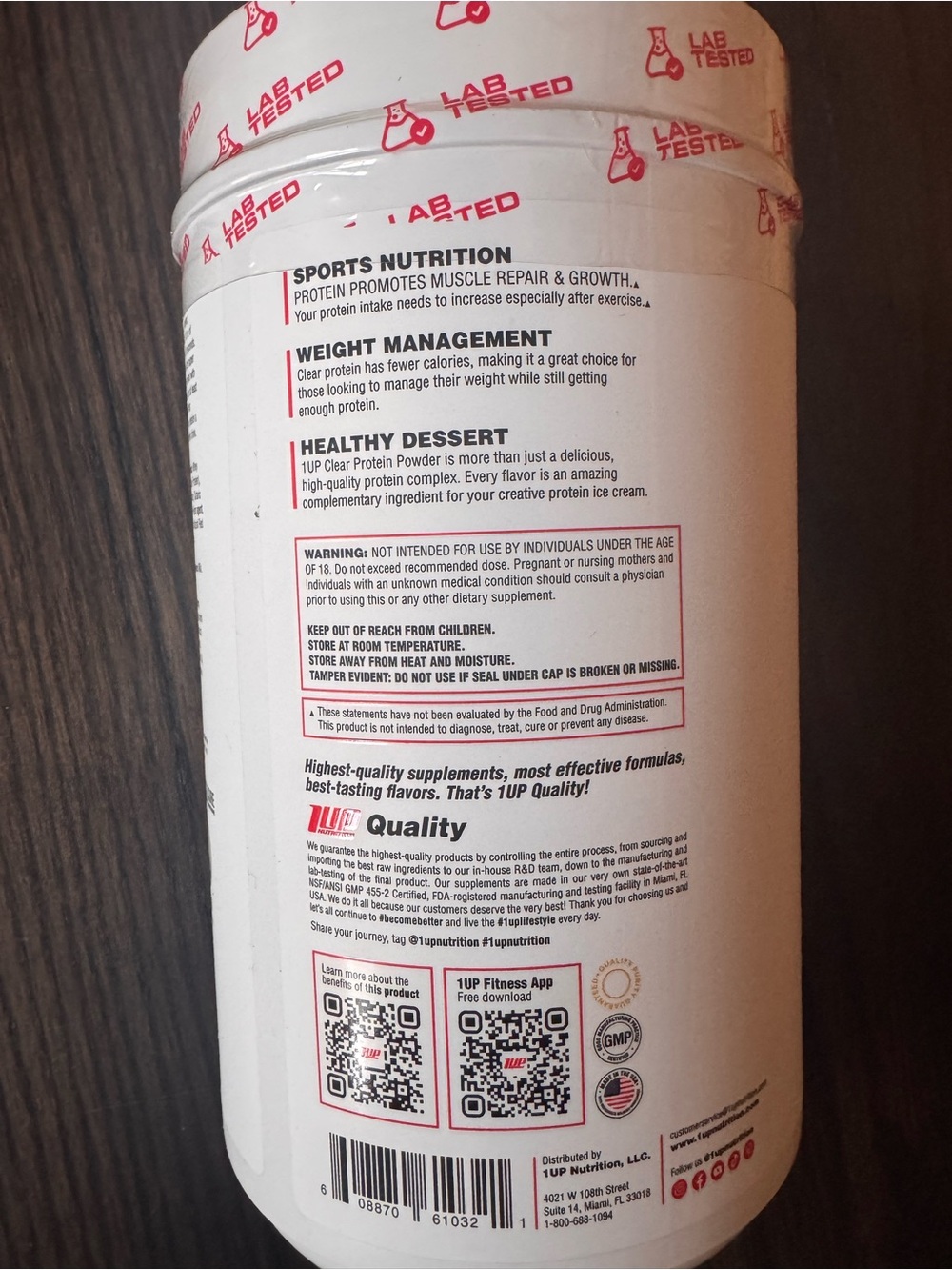 Clear Protein Whey Isolate - Strawberry Lemonade - Picture 3 of 4